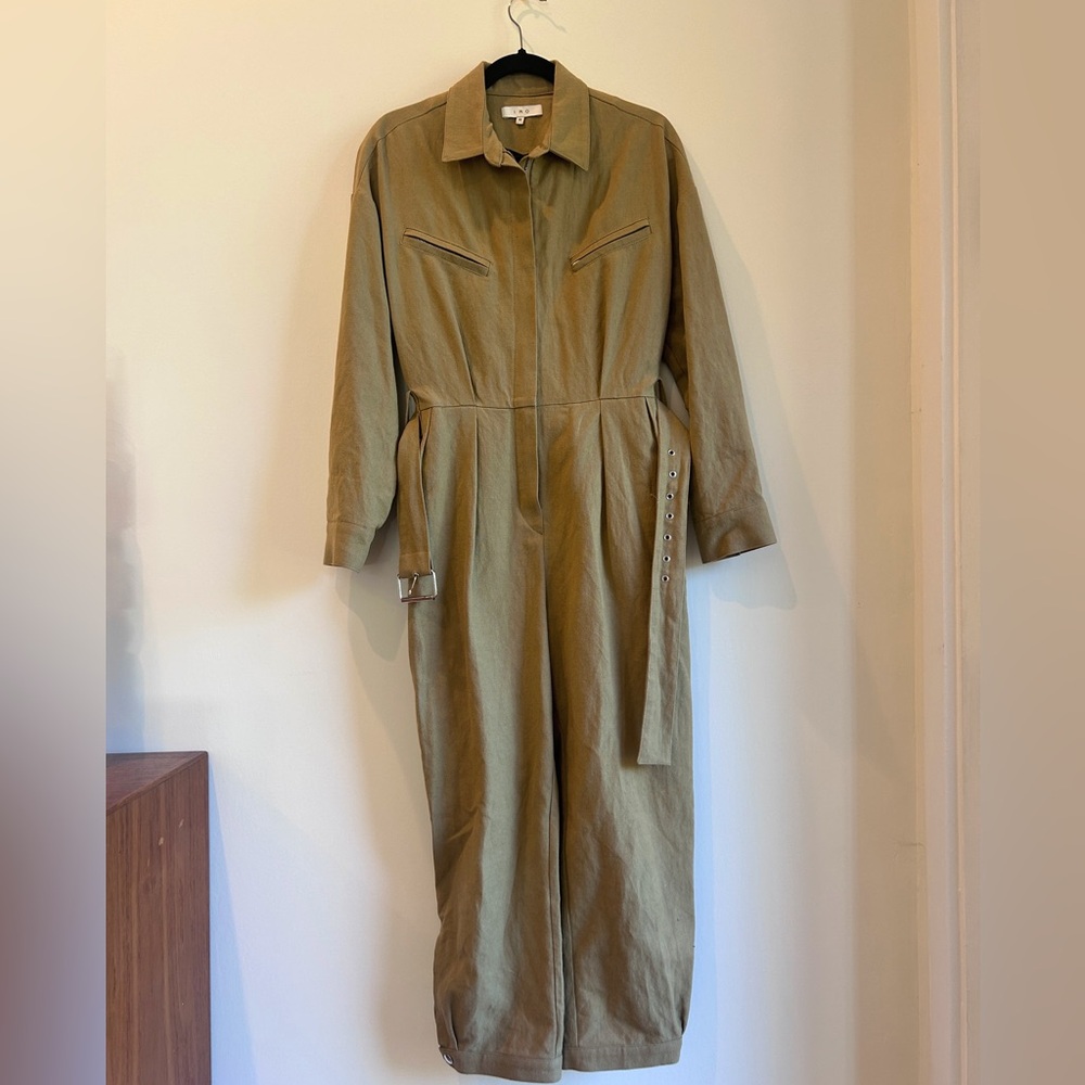 IRO khaki jumpsuit in perfect condition but doesn’t fit me anymore!bought at 200